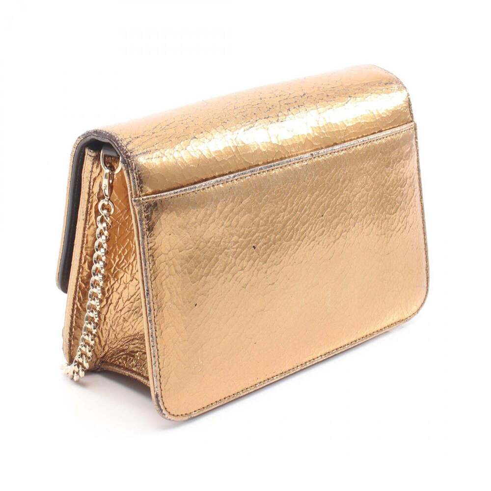 CHRISTIAN DIOR Gold Leather Shoulder Bag - Picture 2 of 8